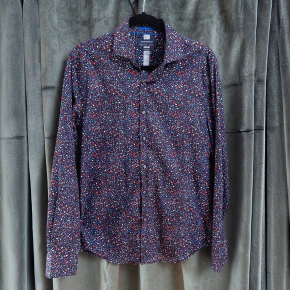 Denim & Flower tiny flower print Size M Ricky Singh - Picture 1 of 3
